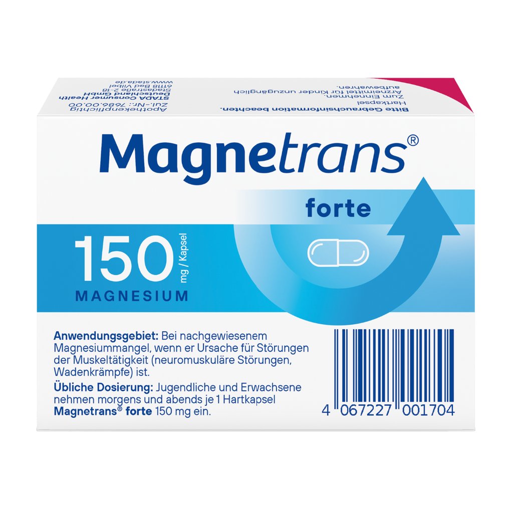 MAGNETRANS forte 150 mg Hartkapseln