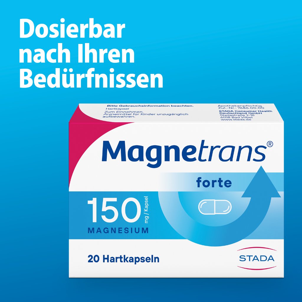MAGNETRANS forte 150 mg Hartkapseln