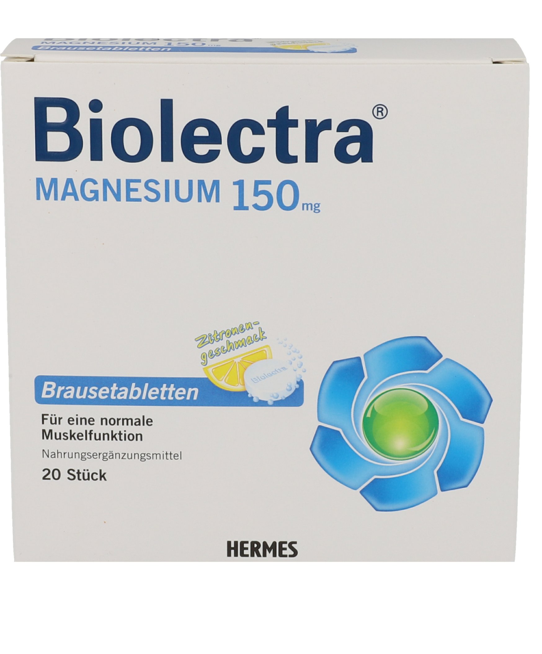 BIOLECTRA Magnesium 150 mg Zitrone Brausetabletten