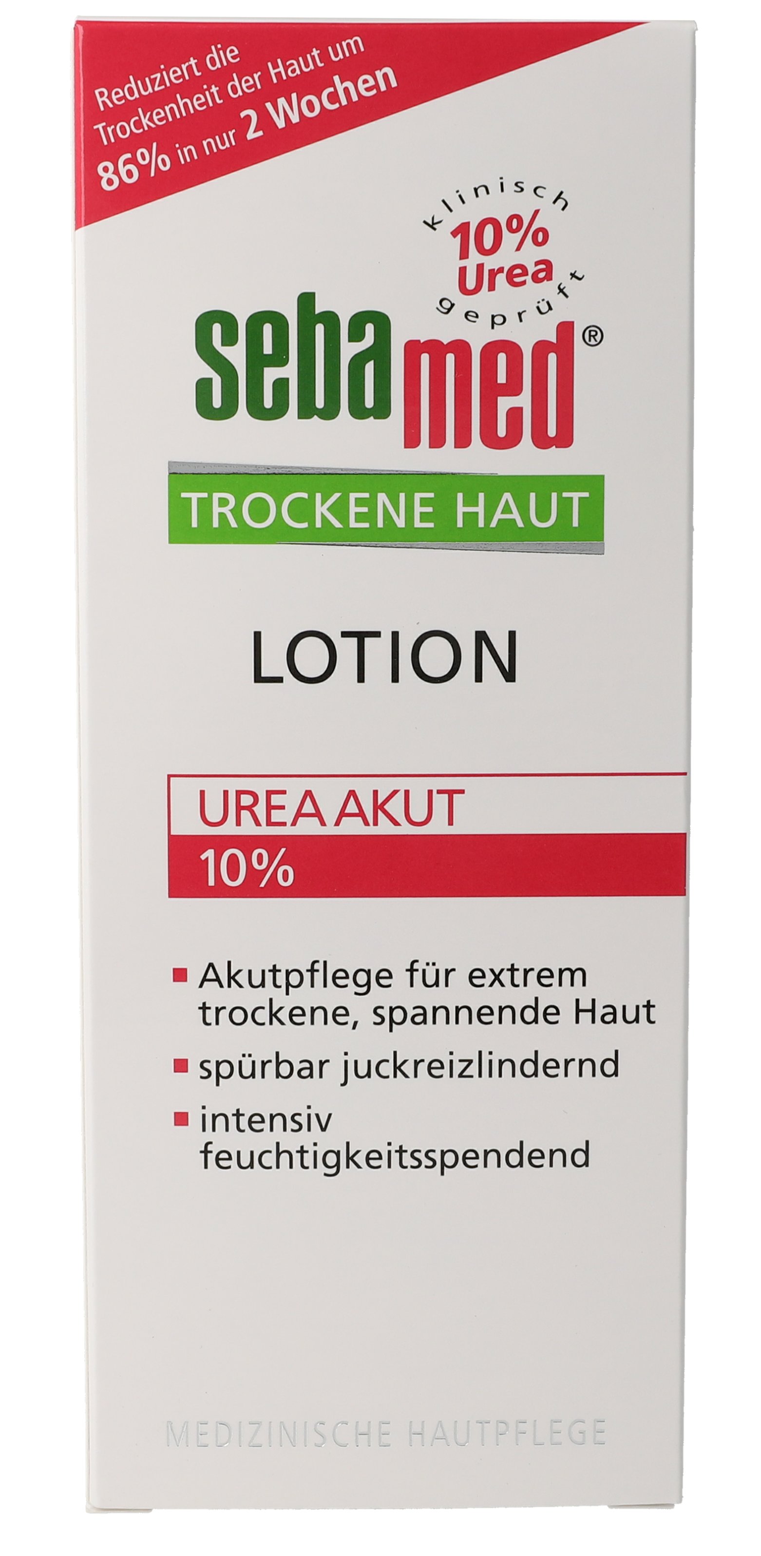 SEBAMED Trockene Haut 10% Urea akut Lotion