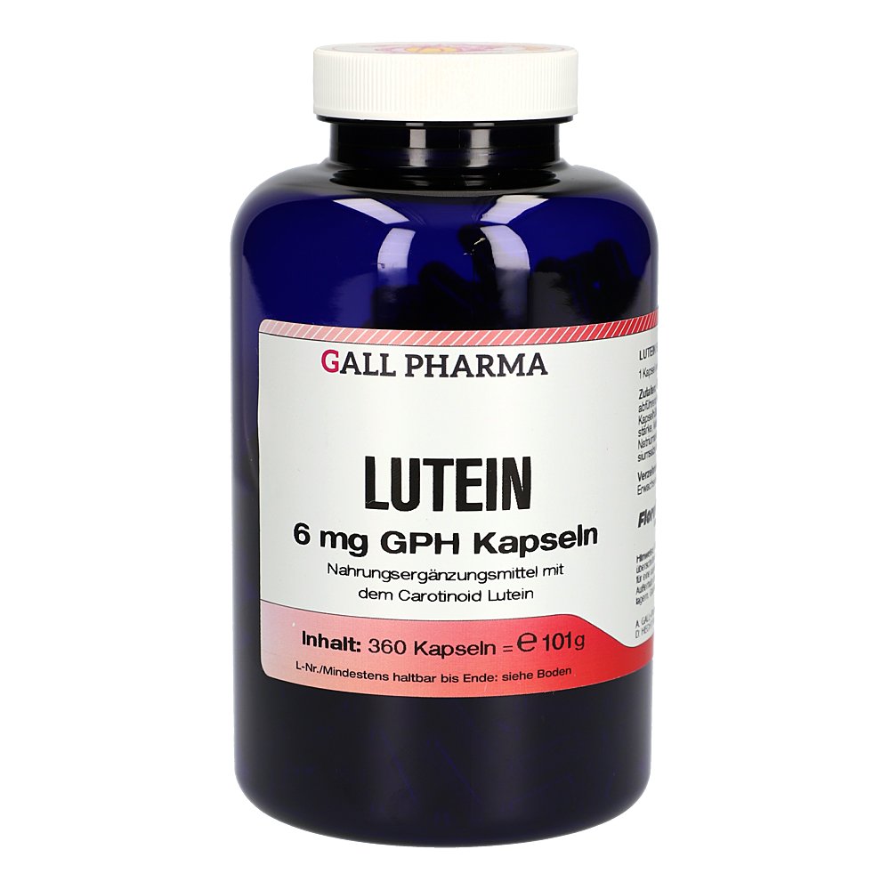 LUTEIN 6 mg GPH Kapseln