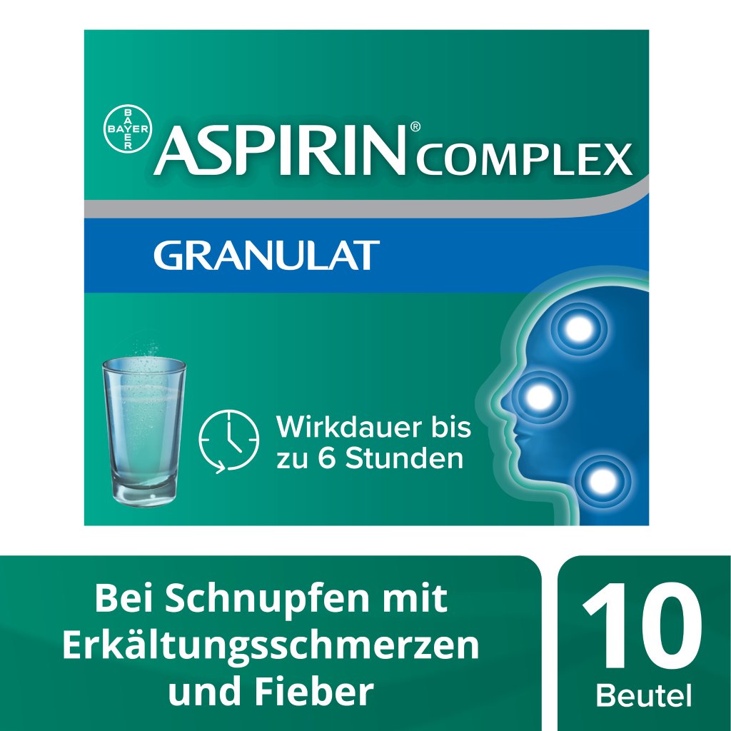 ASPIRIN COMPLEX Btl.m.Gran.z.Herst.e.Susp.z.Einn.