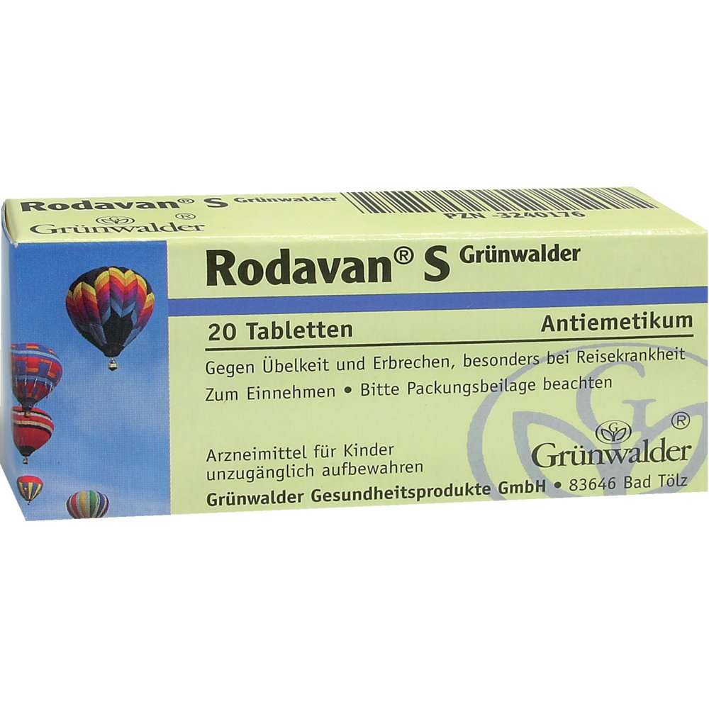 RODAVAN S Grünwalder Tabletten