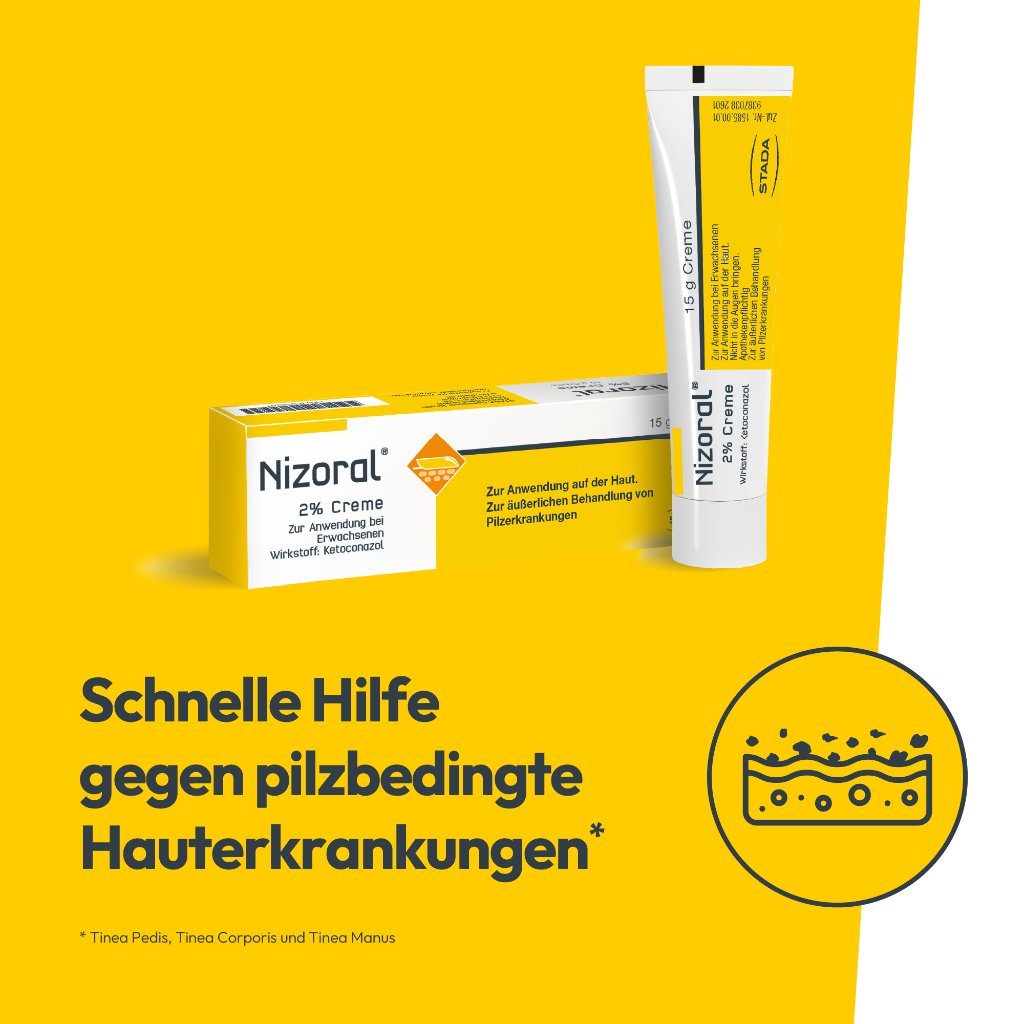 Nizoral® 2% Hautpilz Creme