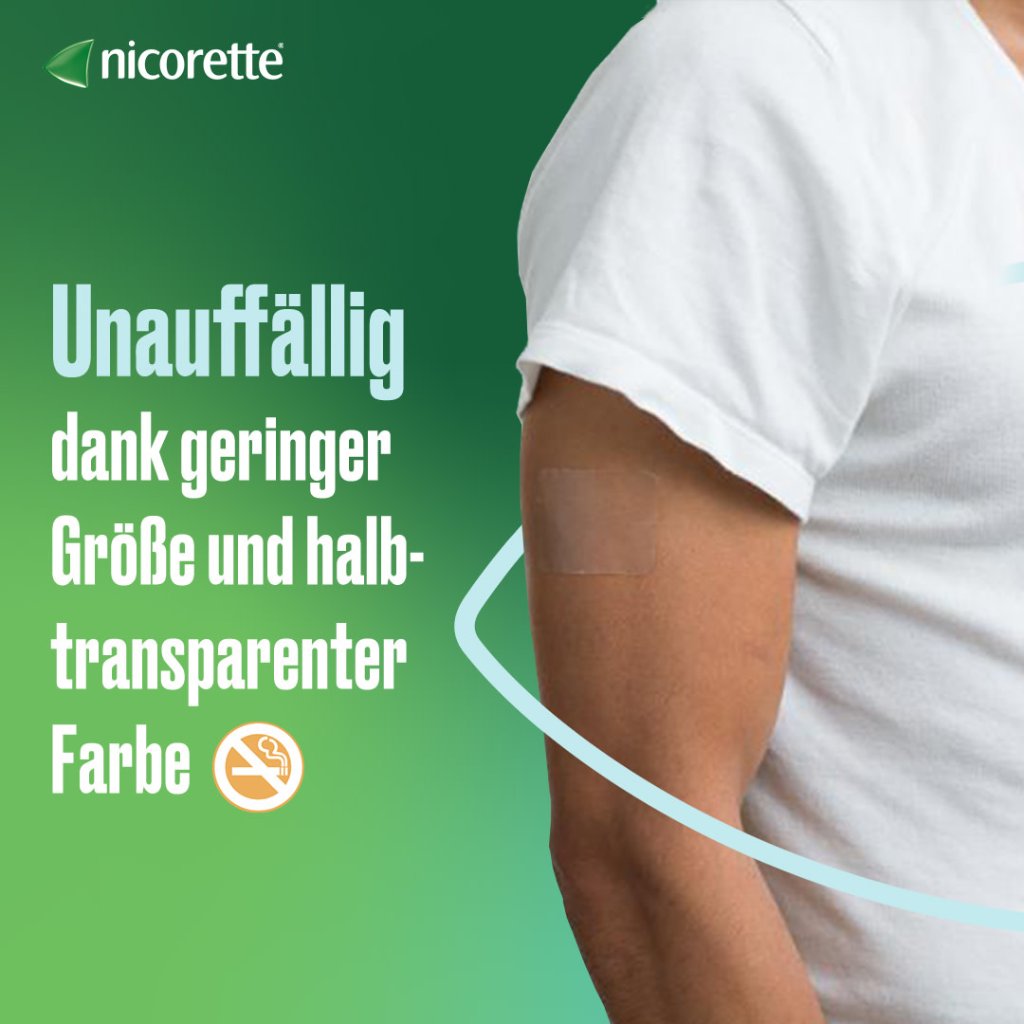 nicorette® Pflaster 10 mg zur Raucherentwöhnung