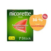 nicorette® Pflaster 15 mg zur Raucherentwöhnung