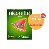 nicorette® TX Pflaster 25 mg zur Raucherentwöhnung