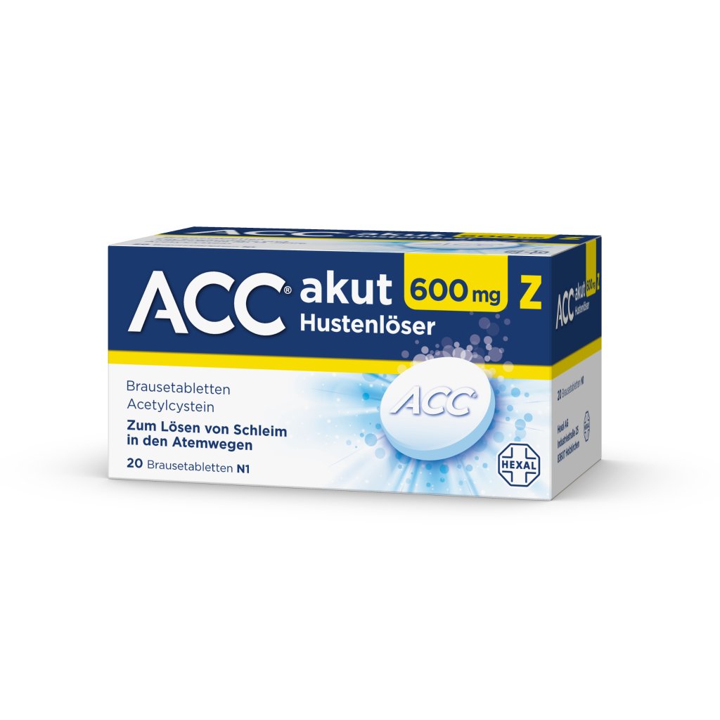 ACC akut 600 Z Hustenlöser Brausetabletten