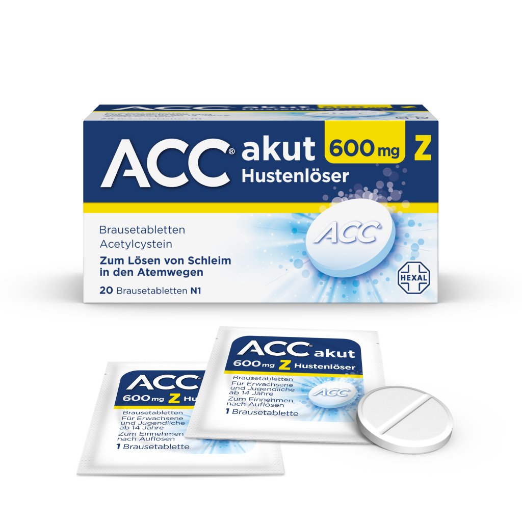 ACC akut 600 Z Hustenlöser Brausetabletten