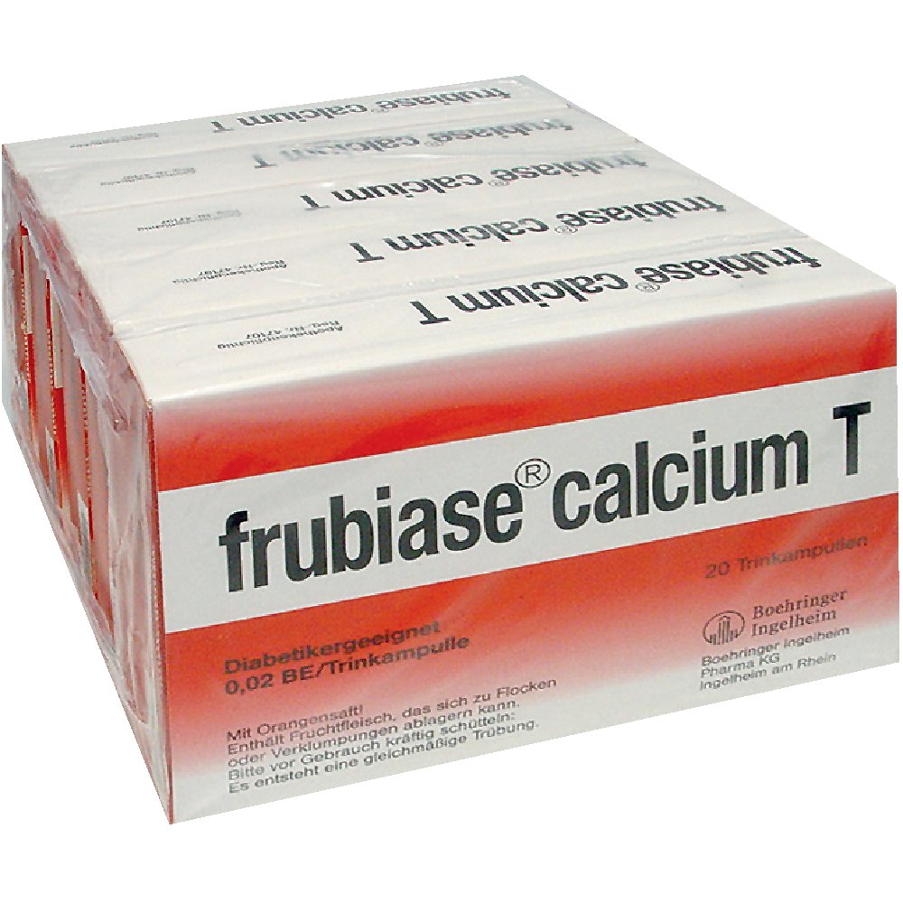 FRUBIASE CALCIUM T Trinkampullen