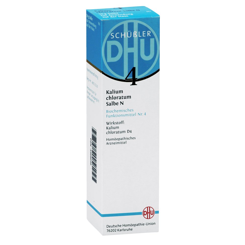 BIOCHEMIE DHU 4 Kalium chloratum N D 4 Salbe