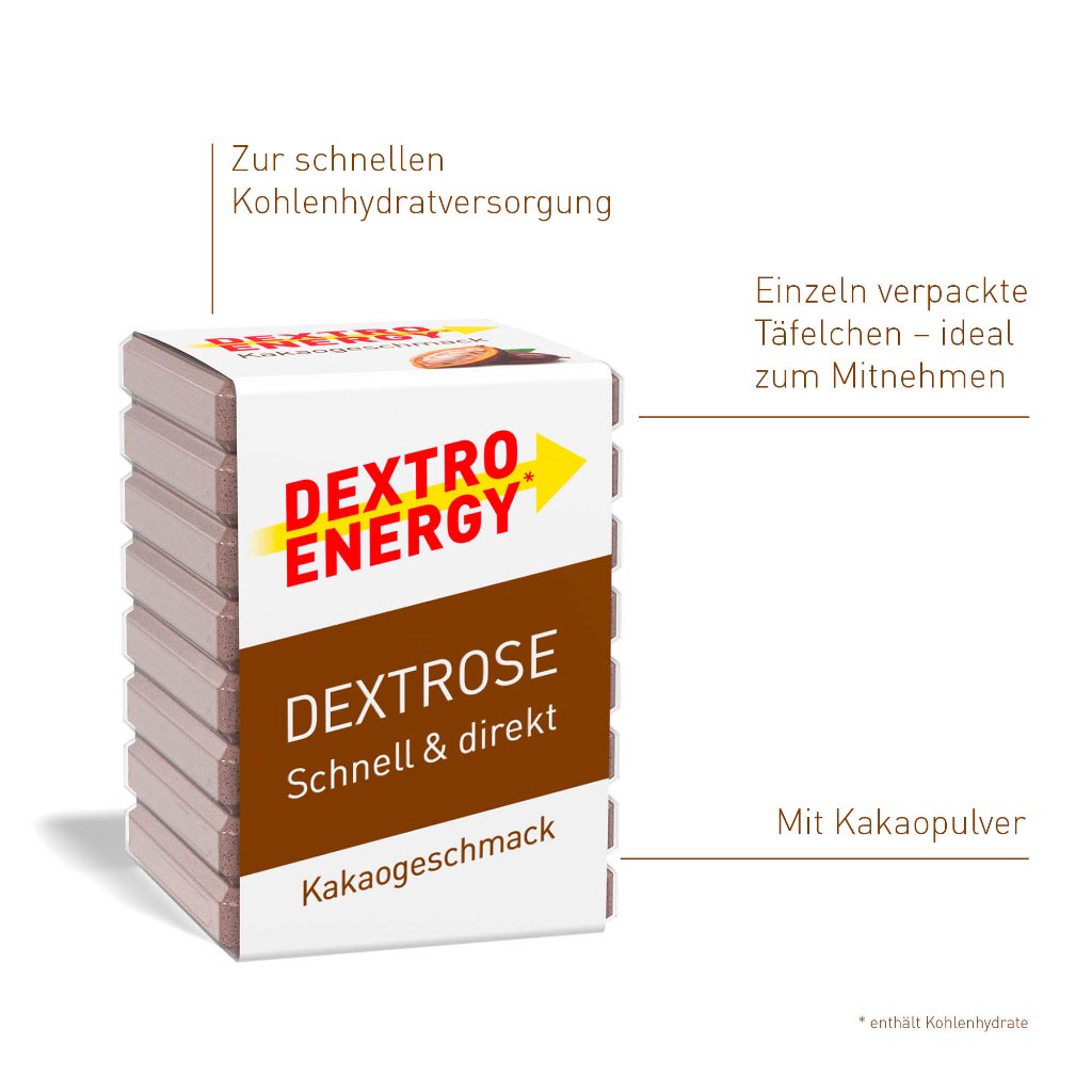 DEXTRO ENERGY Würfel Kakao
