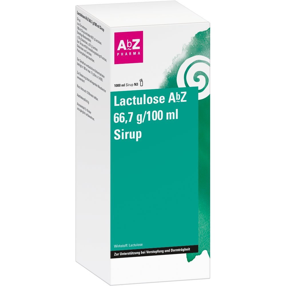 LACTULOSE AbZ 66,7 g/100 ml Sirup