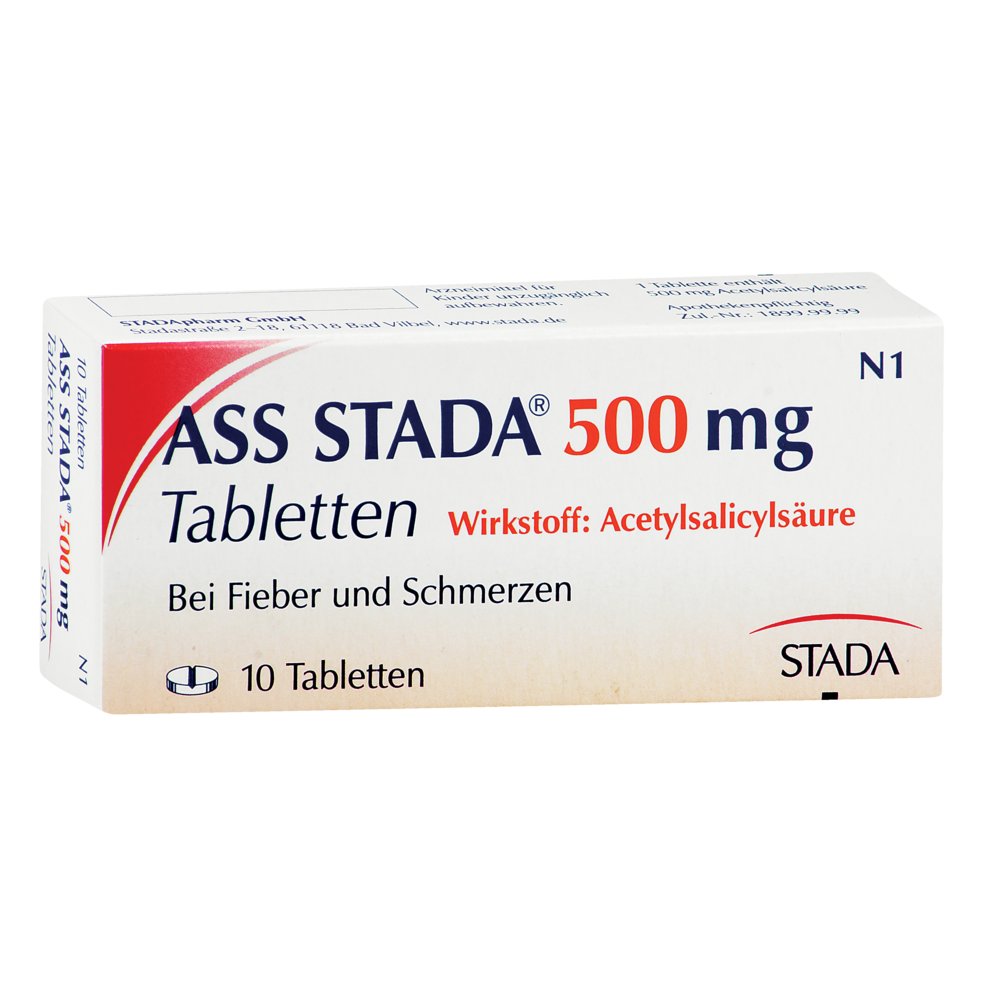 ASS STADA 500 mg Tabletten