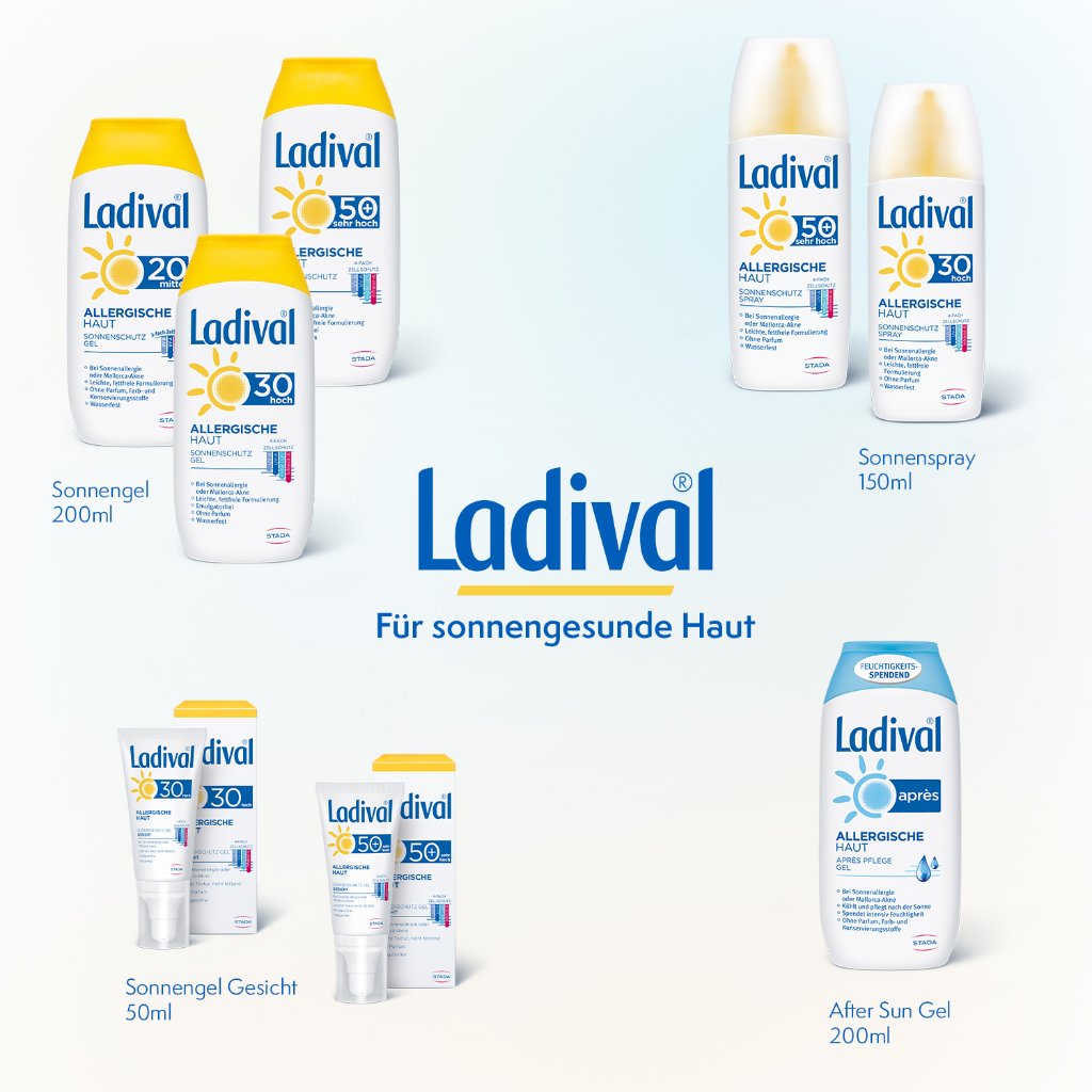 LADIVAL allergische Haut Gel LSF 20
