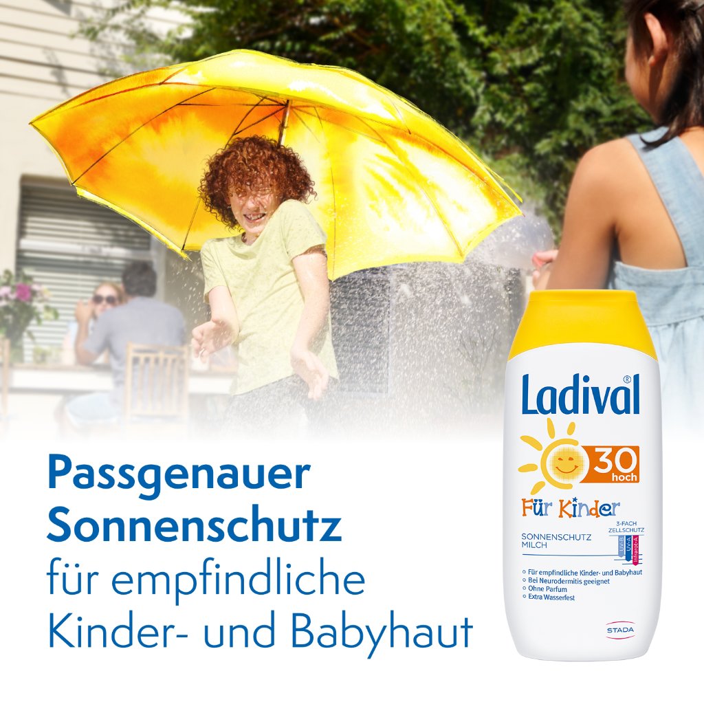LADIVAL Kinder Sonnenmilch LSF 30