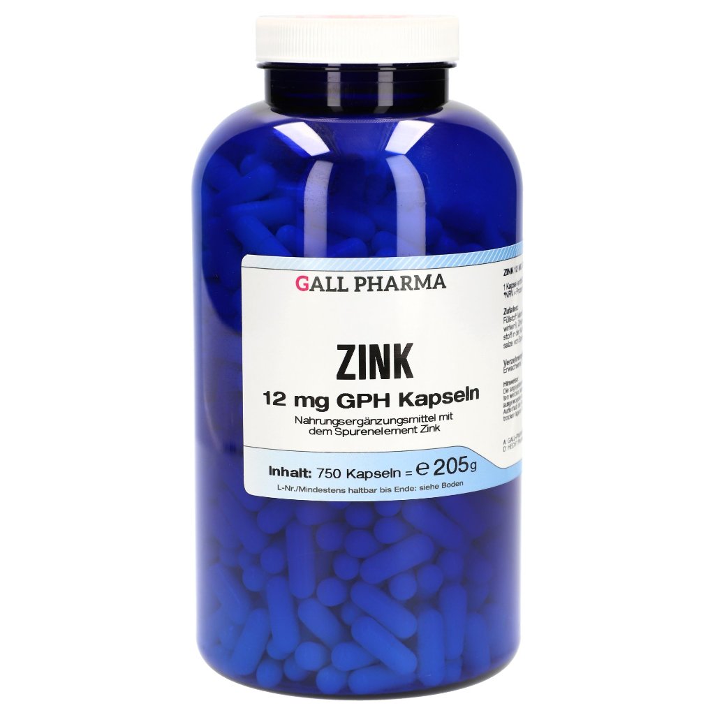 ZINK 12 mg GPH Kapseln