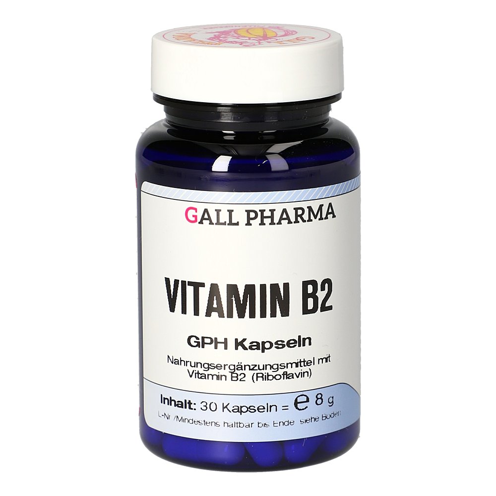 VITAMIN B2 GPH 1,6 mg Kapseln