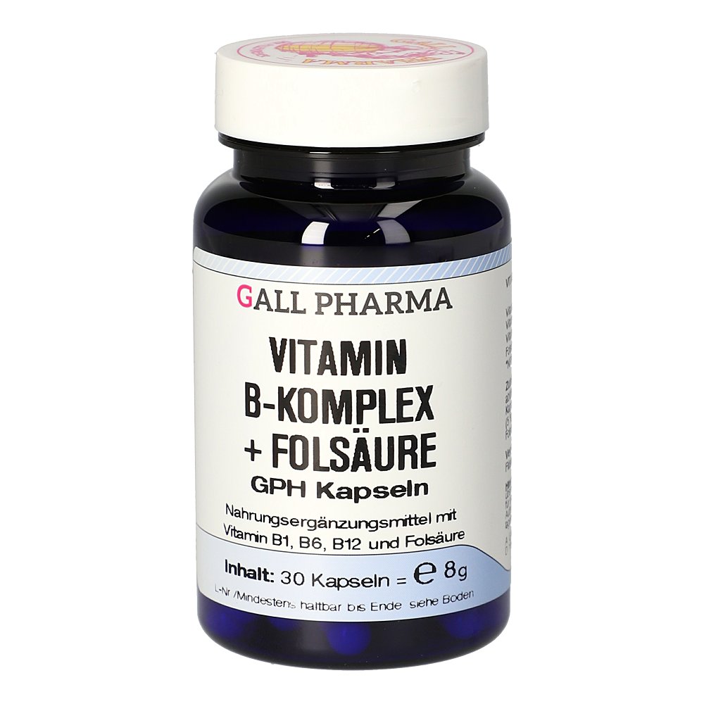 VITAMIN B KOMPLEX+Folsäure Kapseln