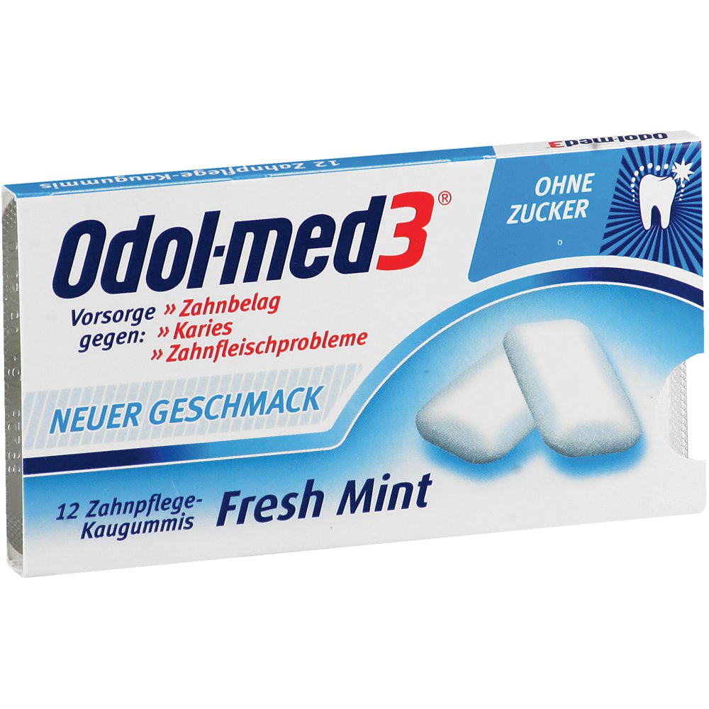 ODOL MED 3 Fresh Mint Kaugummi