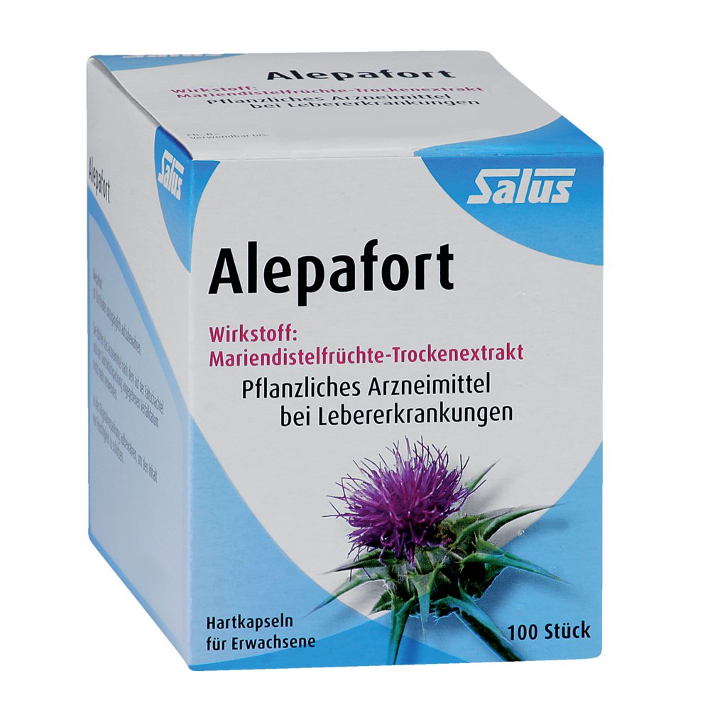 ALEPAFORT Mariendistel Hartkapseln