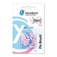 MIRADENT Interd.Pic-Brush Ersatzb.xx-fein pink
