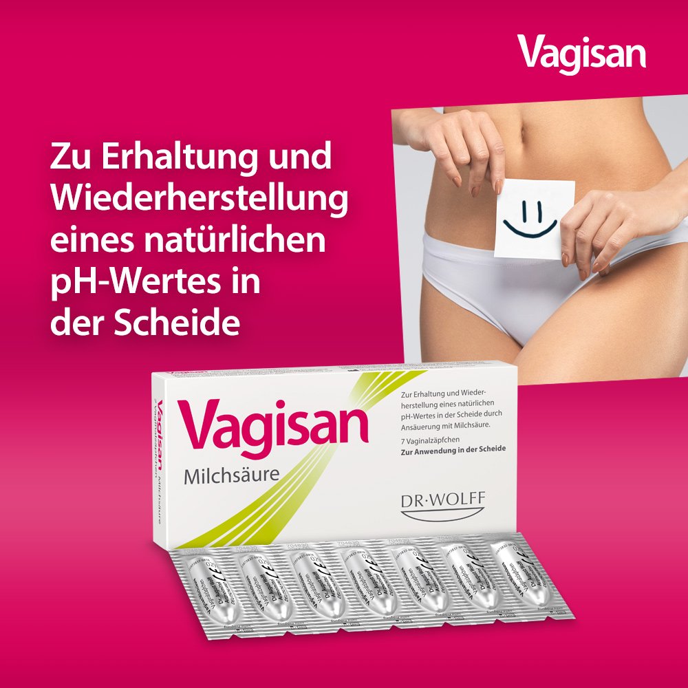 VAGISAN Milchsäure Vaginalzäpfchen