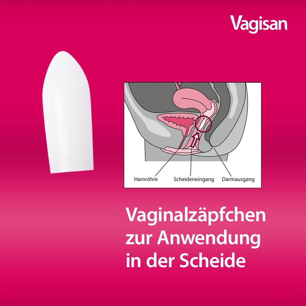 VAGISAN Milchsäure Vaginalzäpfchen