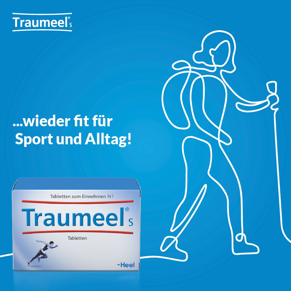 Traumeel® S. Tabletten Wieder fit für Sport und Alltag.