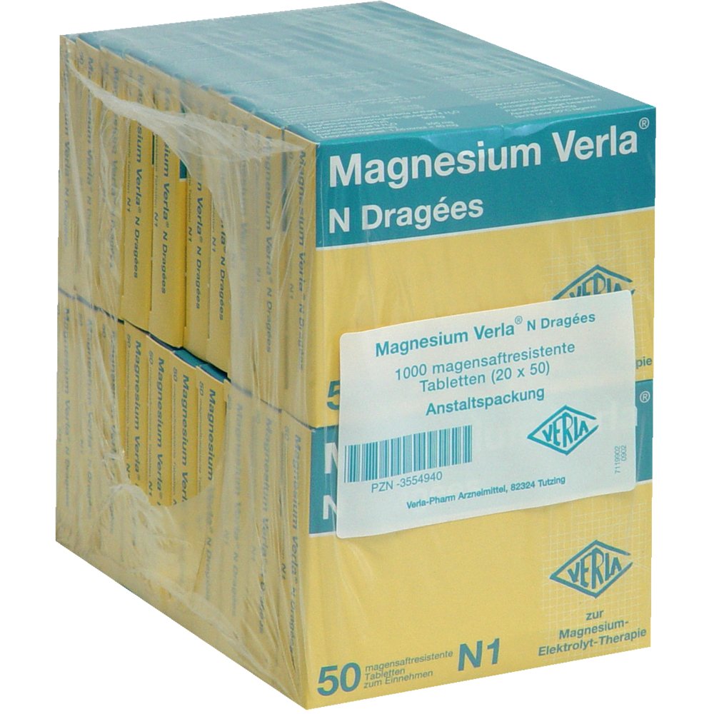 MAGNESIUM VERLA N Dragees