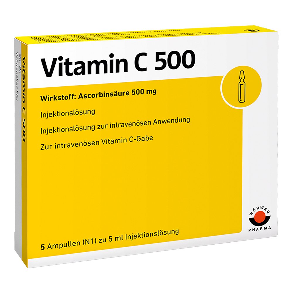 VITAMIN C 500 Ampullen