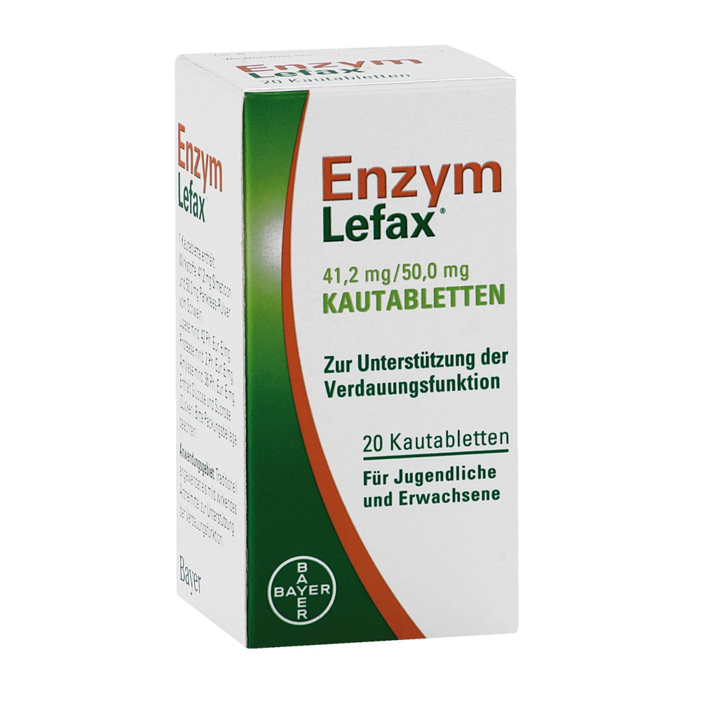 ENZYM LEFAX Kautabletten