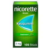 nicorette® Kaugummi freshmint mit 2 mg Nikotin zur Raucherentwöhnung