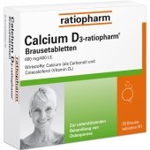 CALCIUM D3-ratiopharm Brausetabletten