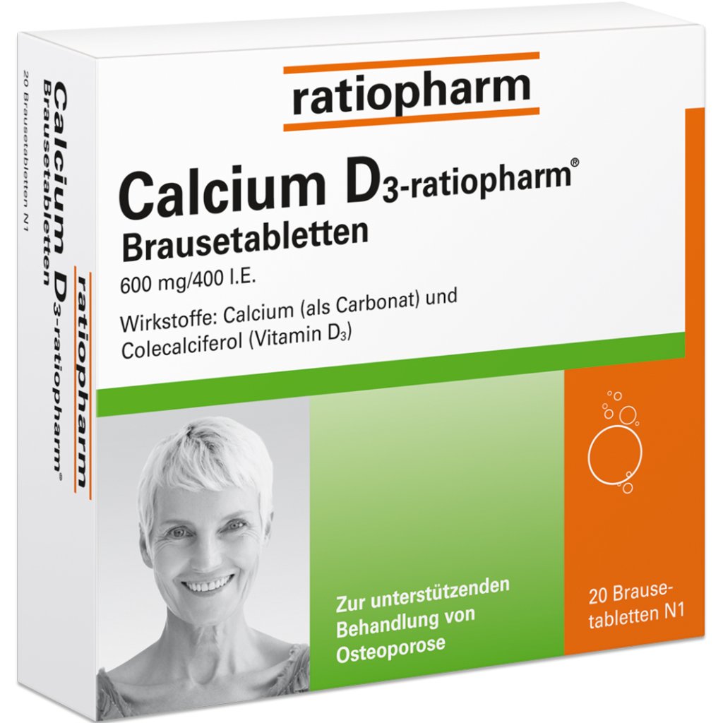 CALCIUM D3-ratiopharm Brausetabletten
