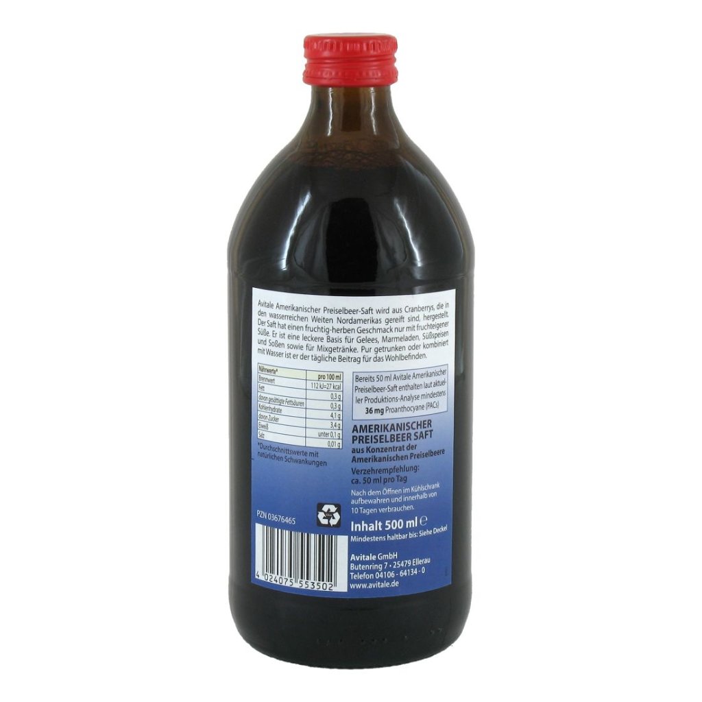 PREISELBEER Saft amerikanisch