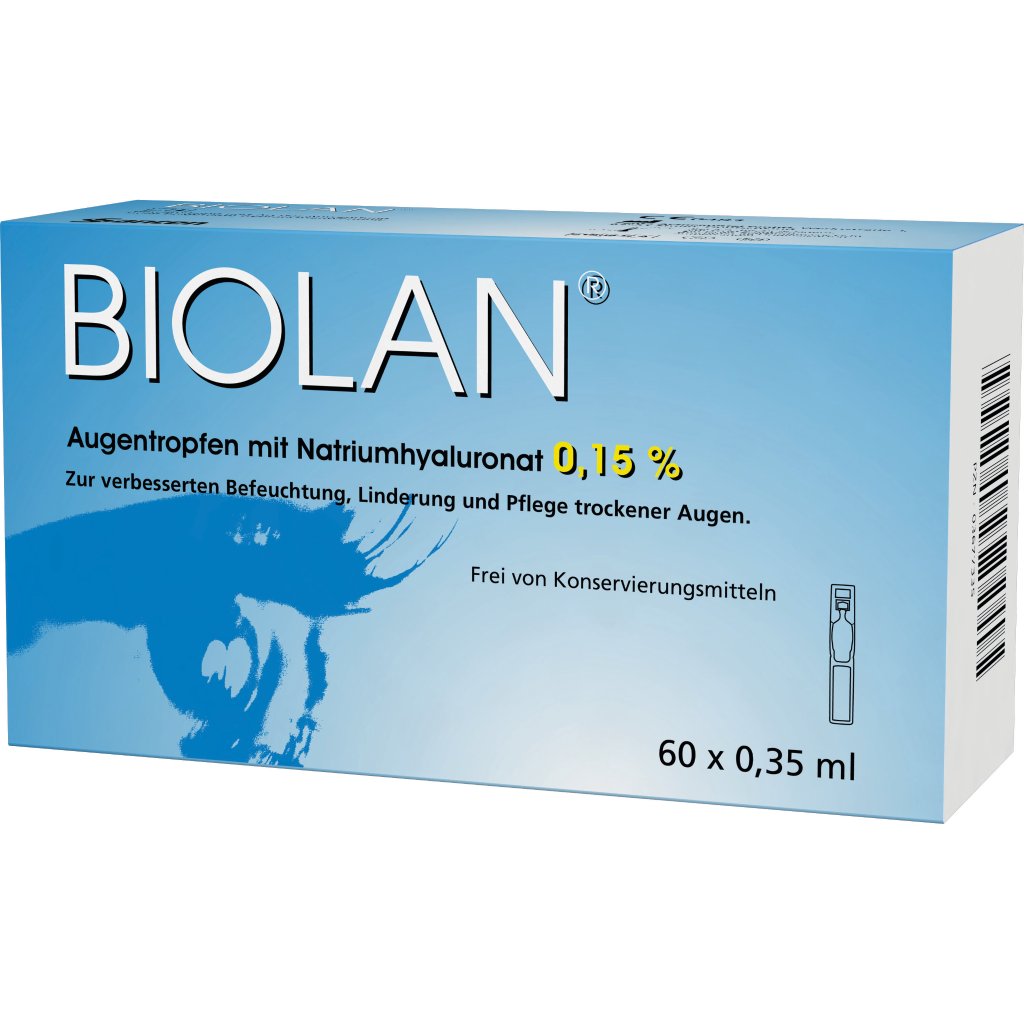 BIOLAN Augentropfen Einzeldosispipetten