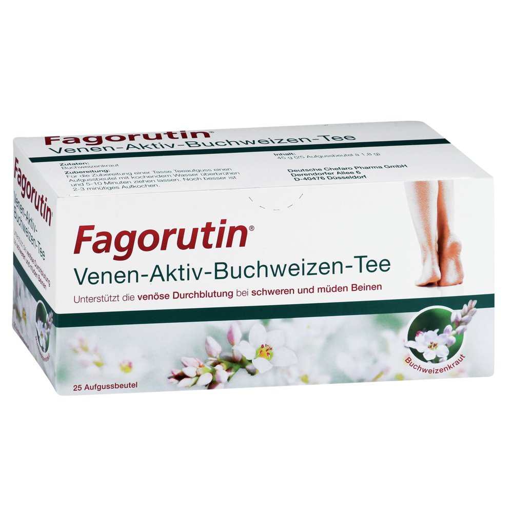 FAGORUTIN Venen-Aktiv-Buchweizen-Tee Filterbeutel