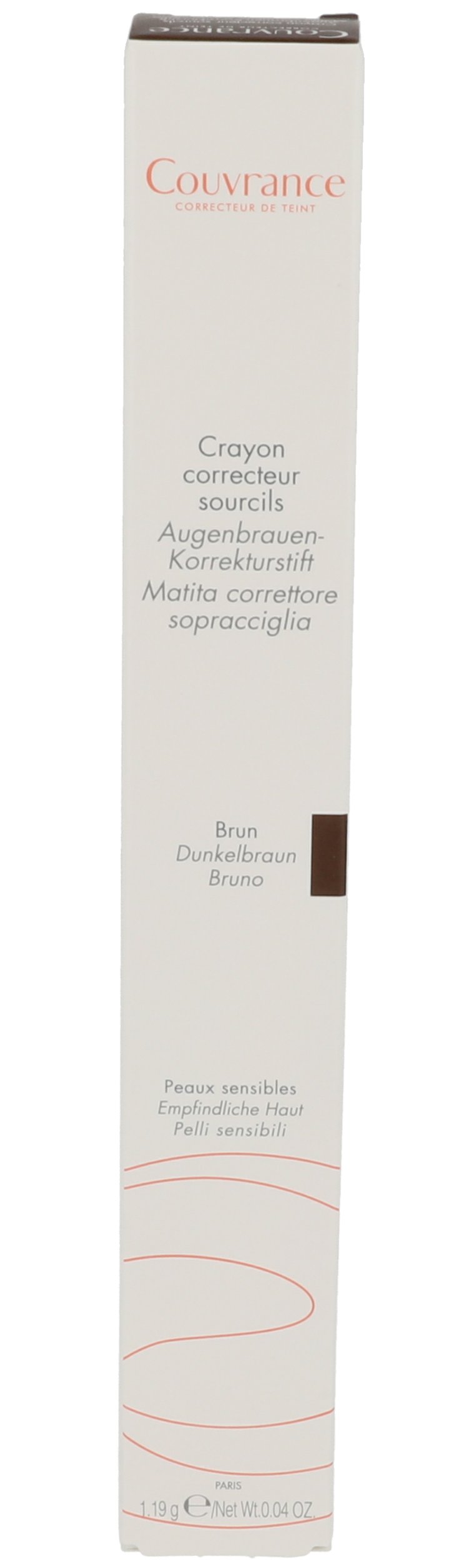 AVENE Couvrance Augenbr.Korrekturst.02 dunkelbr.