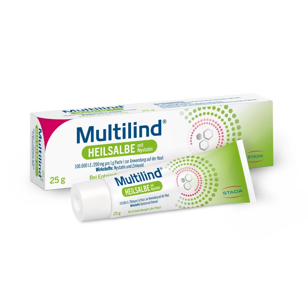 Multilind® Wund- und Heilsalbe mit Zinkoxid und Nystatin