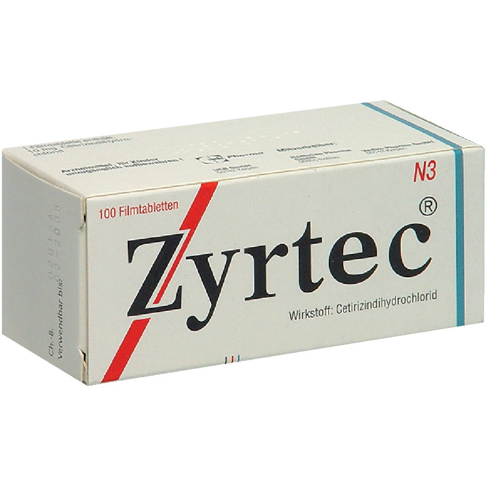 ZYRTEC 10 mg Filmtabletten