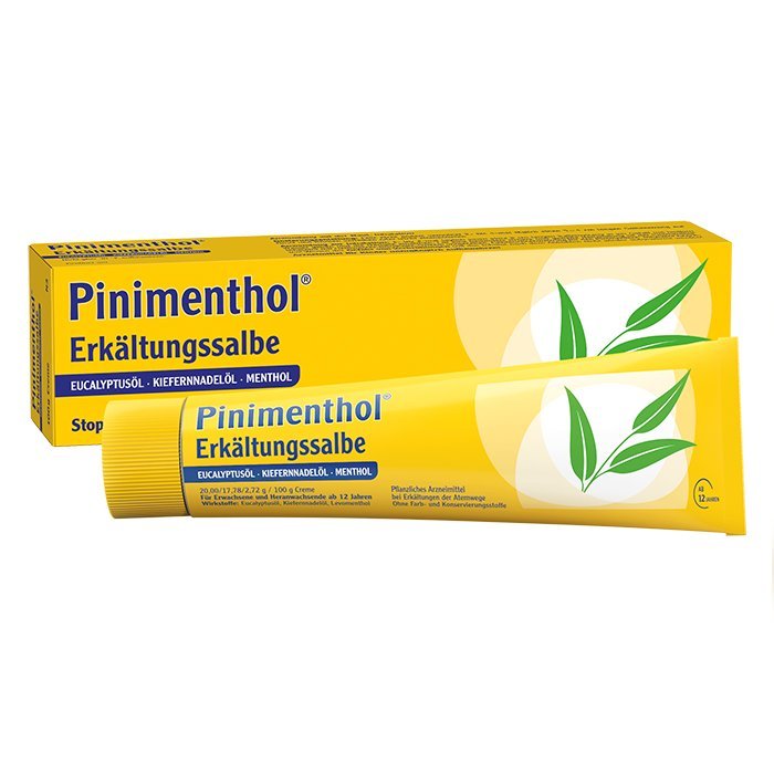 Pinimenthol® Erkältungssalbe Eukalyptus Kiefernnadel Menthol 100 g