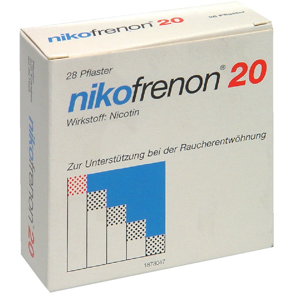 NIKOFRENON 20 transdermale Pflaster