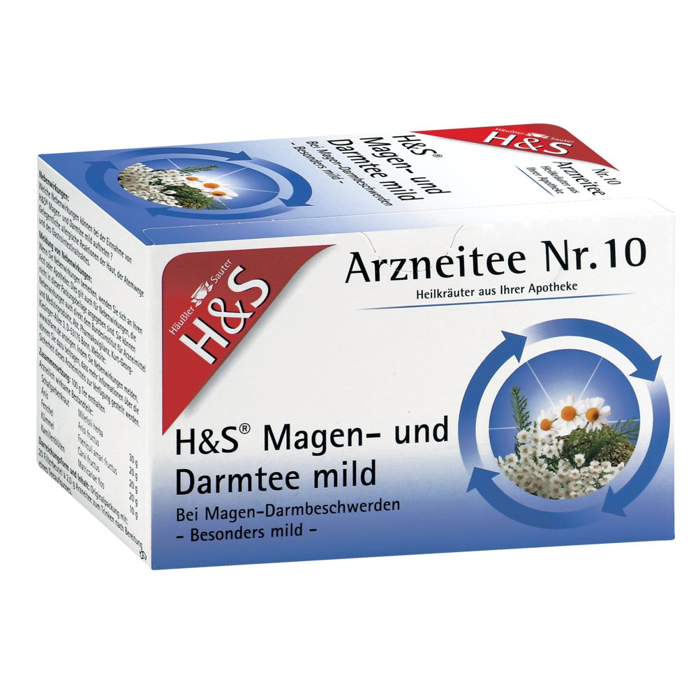 H&S Magen- und Darmtee mild Filterbeutel