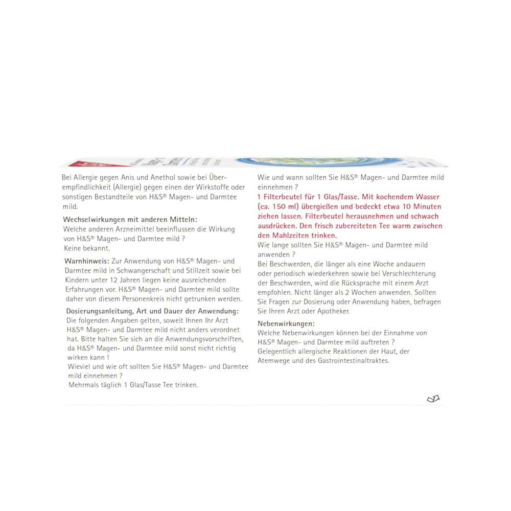 H&S Magen- und Darmtee mild