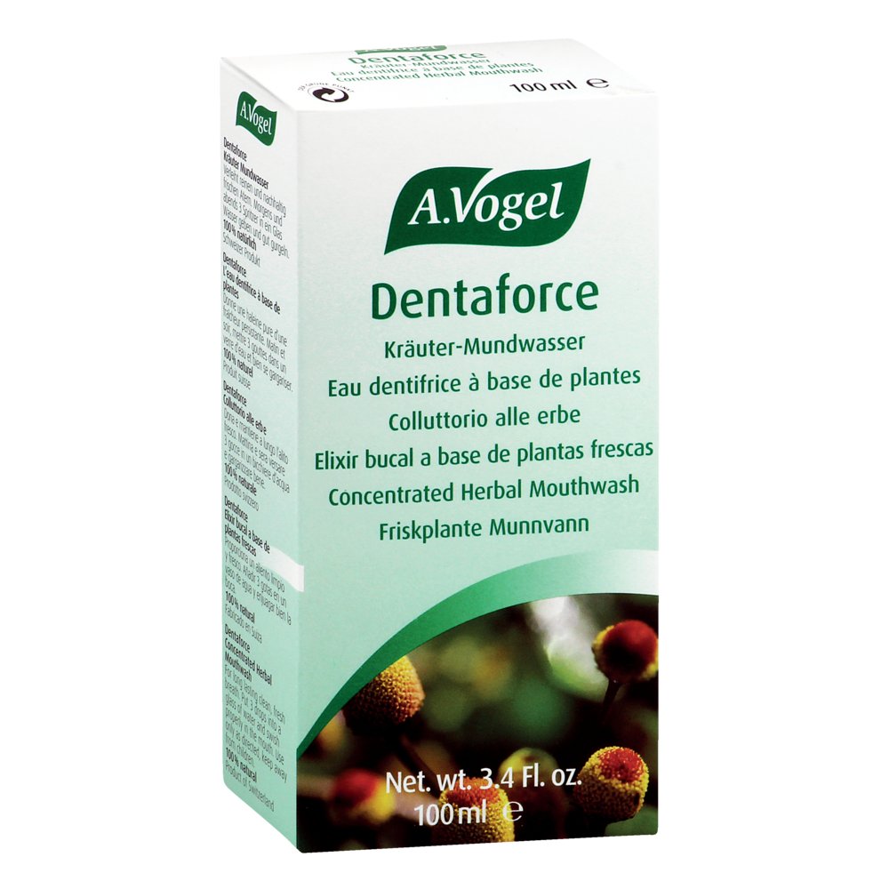 DENTAFORCE Kräuter Mundwasser A.Vogel