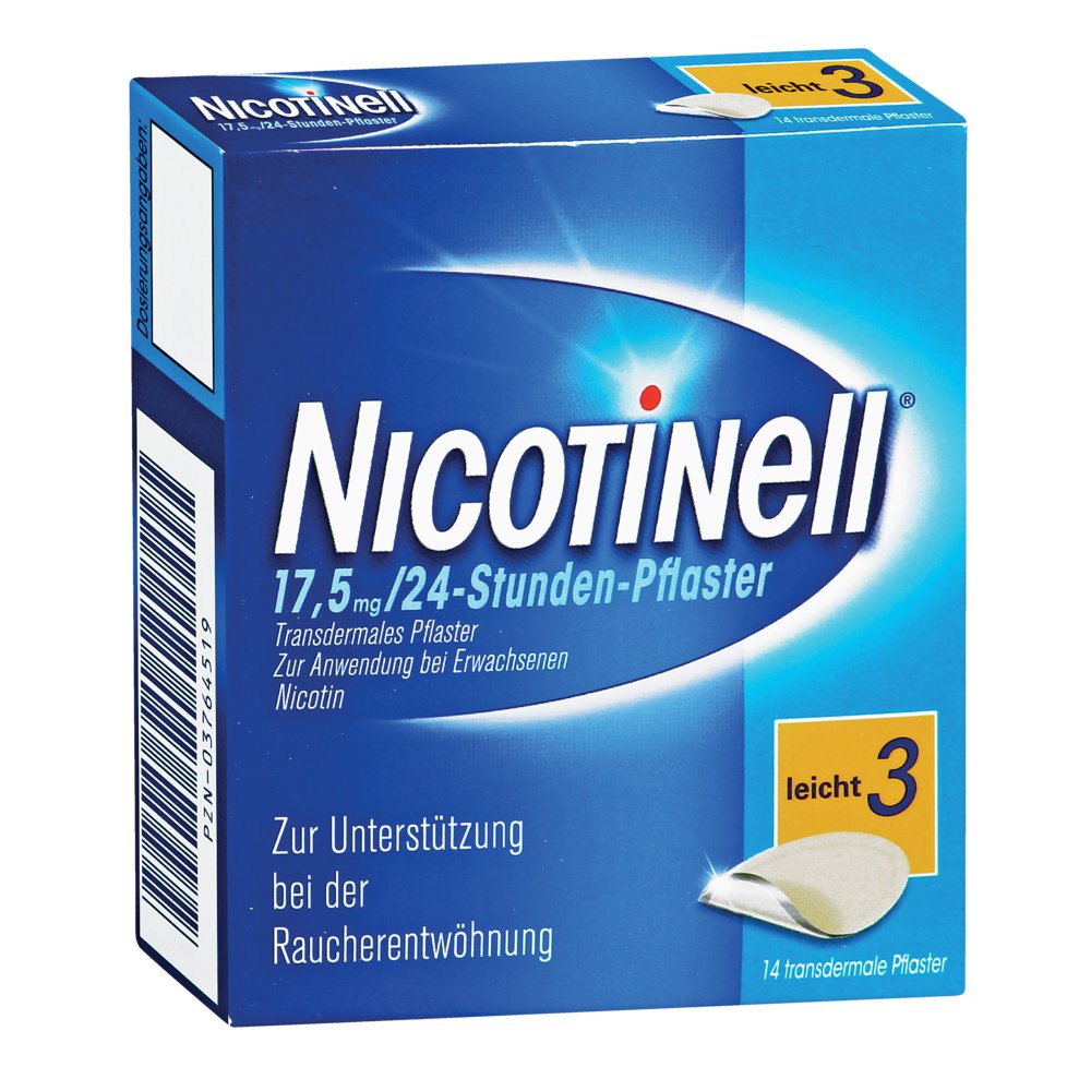 NICOTINELL 7 mg/24-Stunden-Pflaster 17,5mg