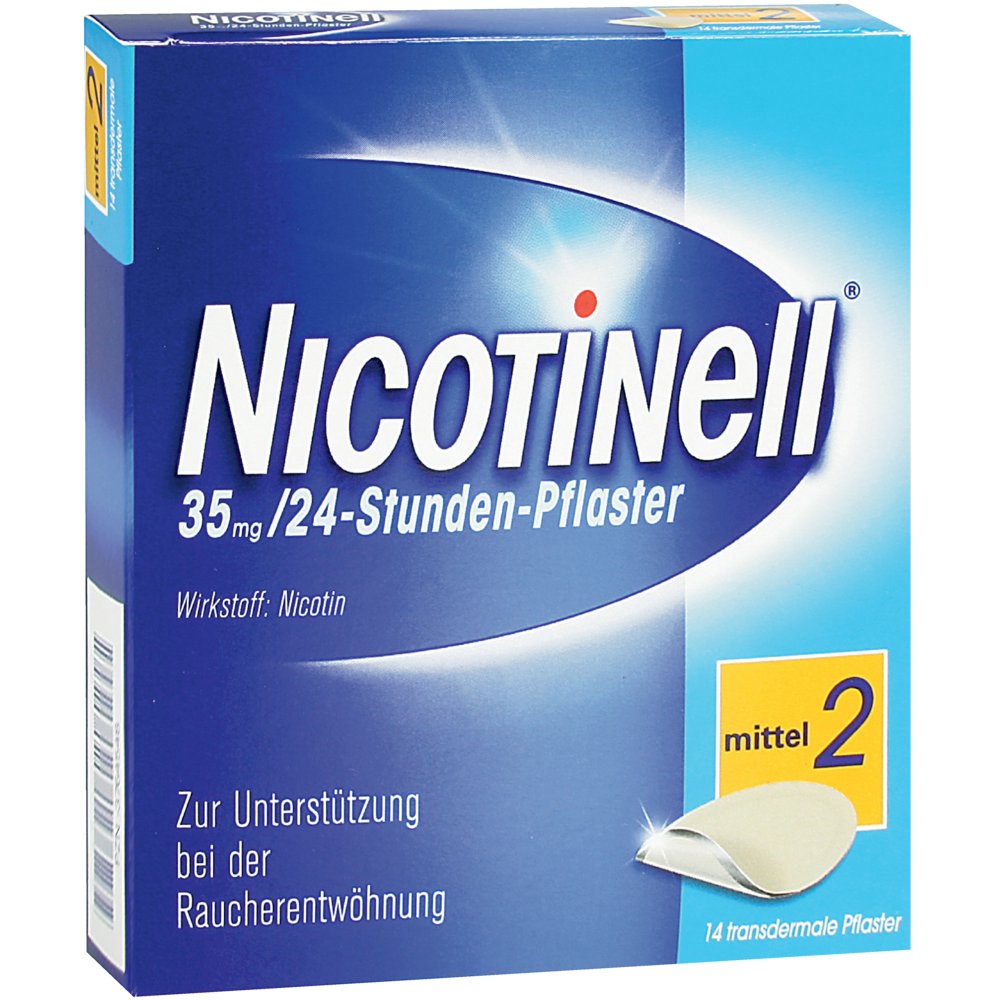 NICOTINELL 14 mg/24-Stunden-Pflaster 35mg