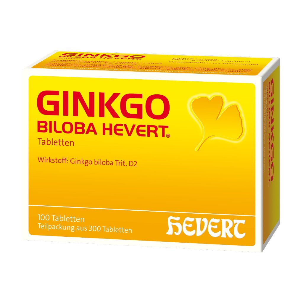 Ginkgo biloba Hevert Tabletten