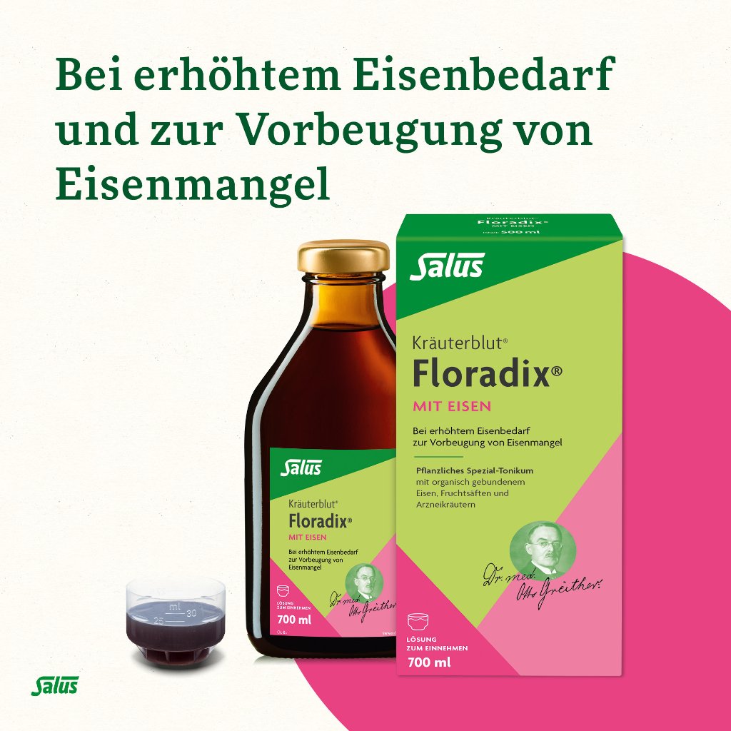 Floradix mit Eisen Tonikum
